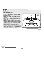 Preview for 12 page of Blade Glimpse BLH2200 User Manual