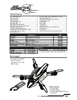 Preview for 3 page of Blade Mach 25 Instruction Manual