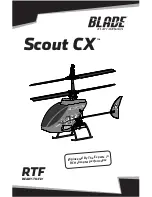 Blade SCOUT CX Instruction Manual preview