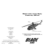 Предварительный просмотр 1 страницы Blade UH-1 Huey Body Assembly Manual