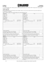 Preview for 26 page of BLADES LCS BLADE TWIN PLUS TPWH60 Installation & Service Manual