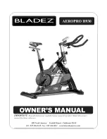 BLADEZ AEROPRO H930 Owner'S Manual предпросмотр