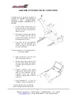 Предварительный просмотр 8 страницы BLADEZ BF 635 HRP Owner'S Manual