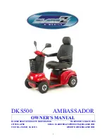 Preview for 1 page of BLADEZ DKS500 AMBASSADOR Owner'S Manual