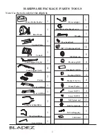 Preview for 4 page of BLADEZ Elliptical X-350p Owner'S Manual