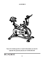 Preview for 10 page of BLADEZ PTS68 Master Bike Owner'S Manual