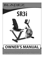 BLADEZ SR3I Owner'S Manual предпросмотр