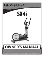 BLADEZ SX4i Owner'S Manual preview