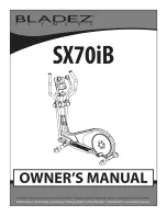 Предварительный просмотр 1 страницы BLADEZ SX70IB Owner'S Manual