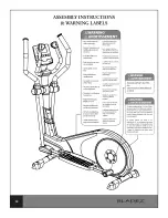 Предварительный просмотр 12 страницы BLADEZ SX70IB Owner'S Manual