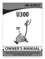 BLADEZ U240 Owner'S Manual предпросмотр