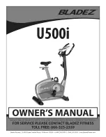 BLADEZ U500i Owner'S Manual предпросмотр