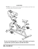 Preview for 11 page of BLADEZ VeloPro HW3017B Owner'S Manual