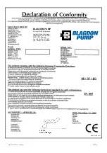 Предварительный просмотр 16 страницы Blagdon Pump 25 Series Service And Operating Manual