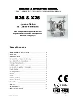 Blagdon Pump B25 Service & Operating Manual предпросмотр