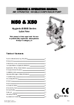 Blagdon Pump B5005 Series Service & Operating Manual предпросмотр