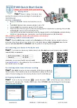 Preview for 1 page of Blain Hydraulics EV40 Quick Start Manual