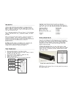 Preview for 2 page of Blak-Ray UVL-4 User Manual