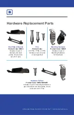 Preview for 3 page of Blake Medical Geo-Matrix Silverback Installation Instructions