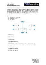 Blake UK PROCEPTION PROUHDSCALER Manual preview