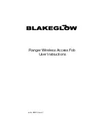 Preview for 1 page of Blakeglow Ranger User Instructions