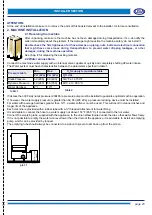 Preview for 8 page of Blakeslee D-18 Instructions For Installation, Use And Maintenance Manual