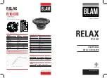 BLAM RELAX R10 DB User Manual preview