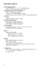 Preview for 4 page of Blancett B2800 Standard Programming & Installation Manual