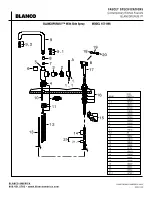 Предварительный просмотр 2 страницы Blanco 157-096 Specification Sheet