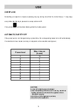 Preview for 9 page of Blanco BCC774T Instructions For The Use And Care And Installation