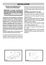 Предварительный просмотр 7 страницы Blanco BCG603WXFFC Use, Installation And Maintenance Instructions