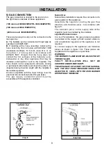 Предварительный просмотр 9 страницы Blanco BCG603WXFFC Use, Installation And Maintenance Instructions