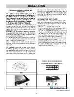 Preview for 6 page of Blanco BCGC74 - BCGC52 Use, Installation And Maintenance Instructions