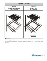 Предварительный просмотр 7 страницы Blanco BCGF75 Use, Installation And Maintenance Instructions