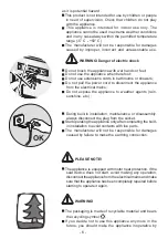 Предварительный просмотр 5 страницы Blanco BCM6X Instructions For Use And Care And Installation