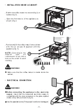 Предварительный просмотр 8 страницы Blanco BCM6X Instructions For Use And Care And Installation