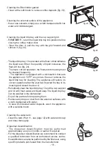 Предварительный просмотр 18 страницы Blanco BCM6X Instructions For Use And Care And Installation