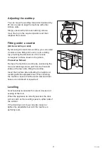 Preview for 21 page of Blanco BDW 209 Instructions For The Use And Care