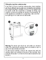 Предварительный просмотр 15 страницы Blanco BDW3458X Instruction Manual