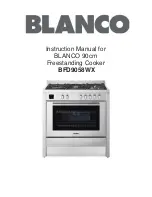 Предварительный просмотр 1 страницы Blanco BFD9058WX Instruction Manual