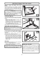 Preview for 16 page of Blanco BFD9058WX Instruction Manual