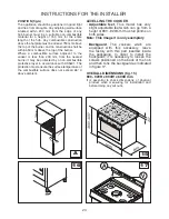 Предварительный просмотр 23 страницы Blanco BFD9058WX Instruction Manual