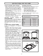 Preview for 10 page of Blanco BFD9156WX Instruction Manual