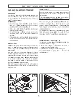 Preview for 15 page of Blanco BFD9156WX Instruction Manual