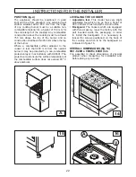 Preview for 22 page of Blanco BFD9156WX Instruction Manual