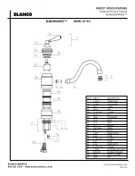 Предварительный просмотр 2 страницы Blanco BLANCOHARVEST 157-012 Specification Sheet