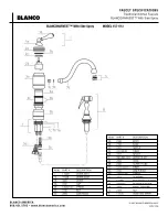 Предварительный просмотр 2 страницы Blanco BlancoHarvest 157-013 Specification Sheet