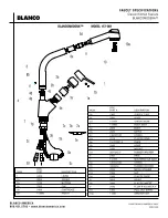 Предварительный просмотр 2 страницы Blanco BLANCOMODERA 157-081 Specification Sheet