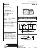 Предварительный просмотр 1 страницы Blanco BLANCONORSTAR 513-620 Specifications