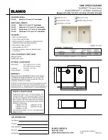 Blanco BLANCOPRECIS 513-430 Specifications предпросмотр